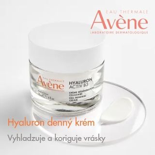 Objavte Hyaluron denný krém od @avene s čistou kyselinou hyalurónovou(0,2%) 💦a niacínamidom - vitamínom B3 (6%), ktoré...