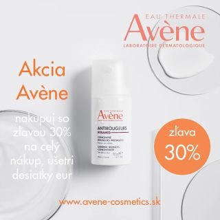 Nakupuj teraz kozmetiku Avène ♥️so zľavou až 30% 🤩 a ušetri desiatky eur. Platí pri nákupe nad 35eur. Klikni na...